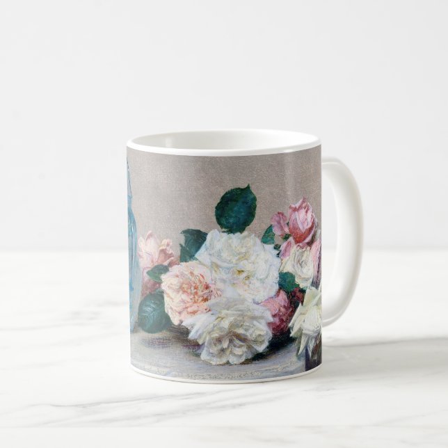 Ros- och glaskruka, Henri Fantin-Latour Kaffemugg (Framsida höger)