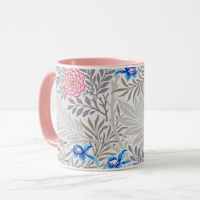 Ros och riddarsporre, William Morris Mugg (Framsida vänster)