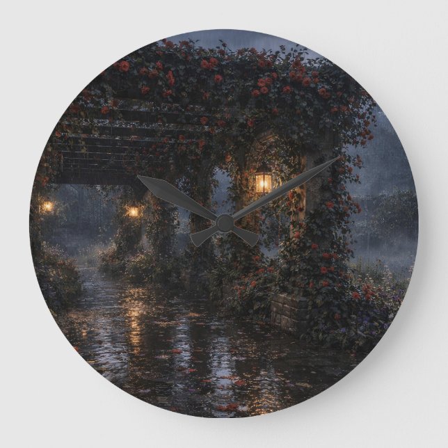 Ros Pergola Väggur (Framsida)