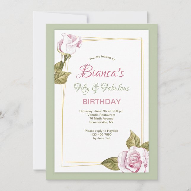Ros Ram Inbjudan (Framsida)