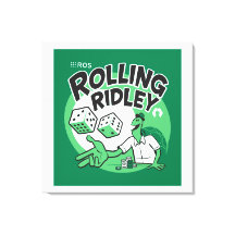 ROS Rolling Ridley Release Poster på Canvas