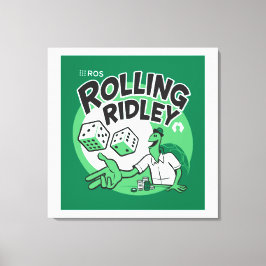 ROS Rolling Ridley Release Poster på Canvas