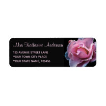 Ros Svart Rosa Adress