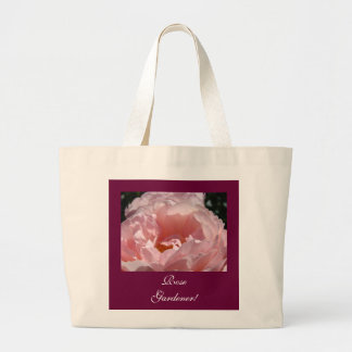 Ros trädgårdsmästare! Totebags Rosa Rosor Blommor Jumbo Tygkasse