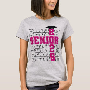 Rosa 2025: Högre Studenten T Shirt