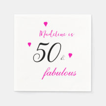 Rosa 50 fantastiska hjärtetypografi 50-årsdagen