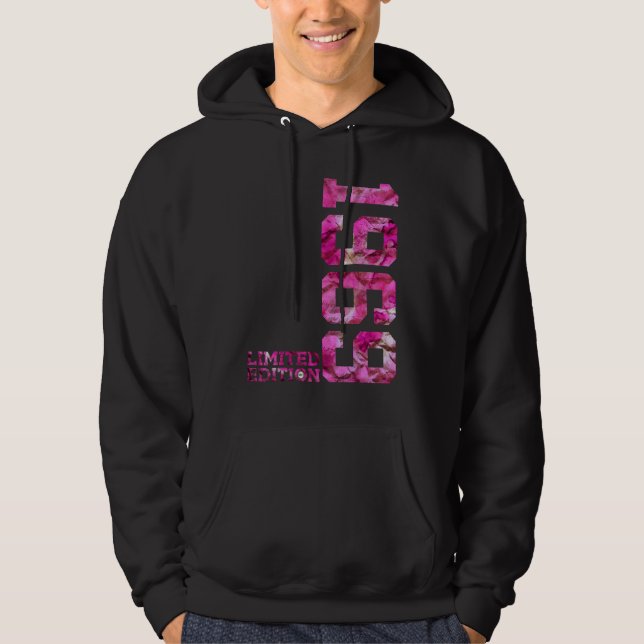 Rosa 53 år 53:e födelsedagen 1969 hoodie (Framsida)