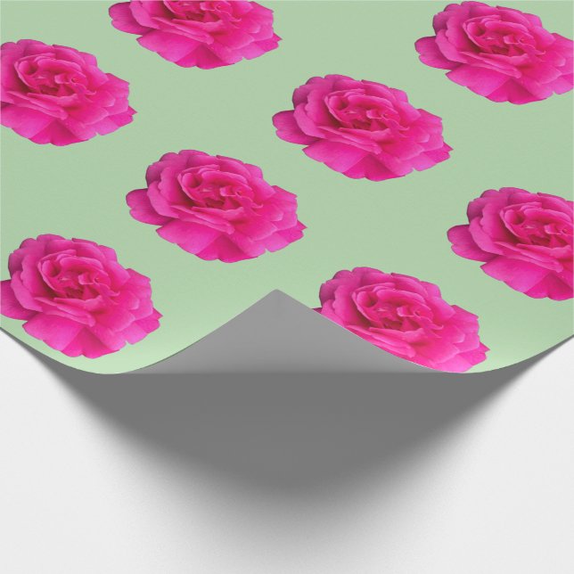 Rosa #6 presentpapper (Hörn)