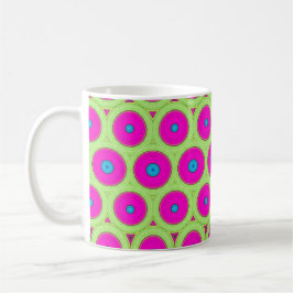 Rosa 70:s Retro-design Kaffemugg