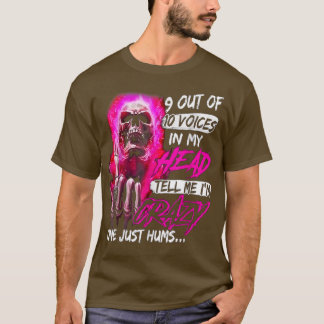 Rosa 9 av 10 röster i mitt huvud säger att jag är t shirt