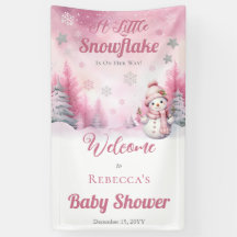 Rosa A Little Snowflake | Snö Girl Baby Shower