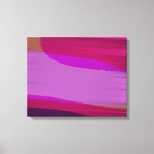 Rosa Abstrakt 707 Canvastryck