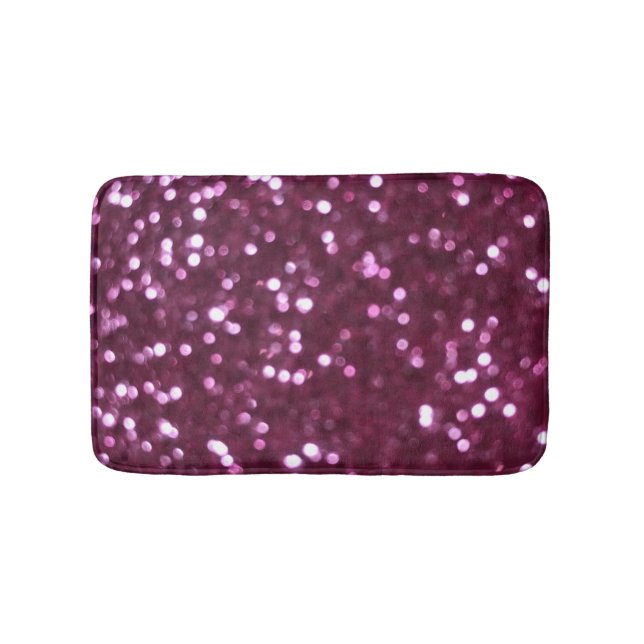 Rosa abstrakt, båda fokuserade ljus. badrumsmatta (Framsidan)