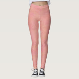 Rosa Abstrakt Leggings