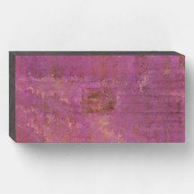 Rosa Abstrakt Wooden Sign by Detailsavvy