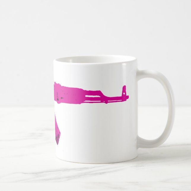 Rosa AK-47 Kaffemugg (Höger)