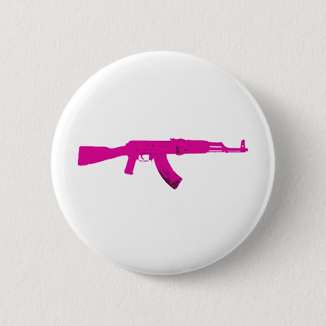 Rosa AK-47 Knapp (Framsida)