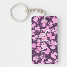 Rosa Akrylfärg Flower Petals