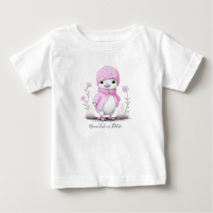 Rosa akvarell Ankung T-shirt
