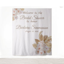 Rosa akvarell Boho torkad Pampa gräs Bröllop