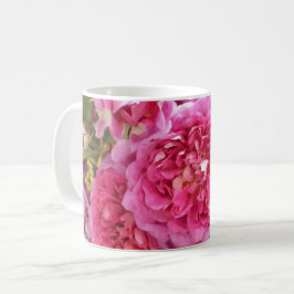 Rosa akvarellro kaffemugg