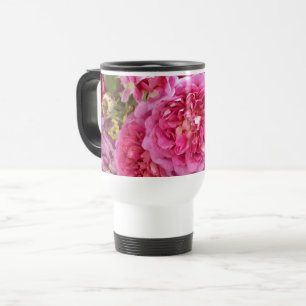 Rosa akvarellro resemugg