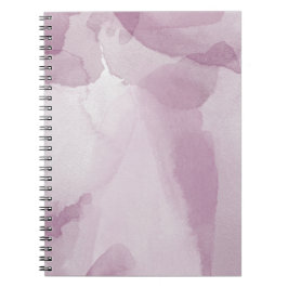 Rosa akvarellspiral Fotoanteckningsbok (80 sidor) Anteckningsbok