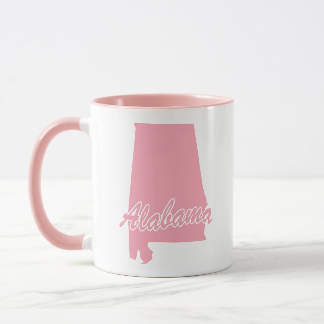 Rosa Alabama Stateform Mugg (Vänster)