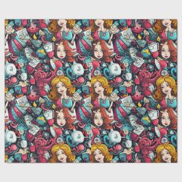 Rosa Alice Tea Party Theme Presentpapper