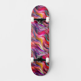 Rosa Alkoholbläck Skateboard