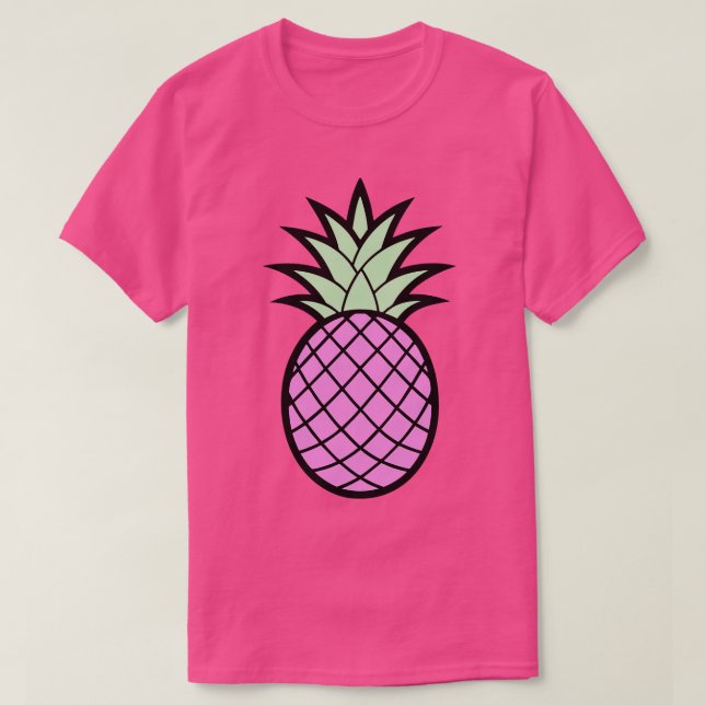 Rosa Ananas TShirt 1 T Shirt (Design framsida)