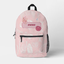 Rosa anatomisk design för medicinstudenter