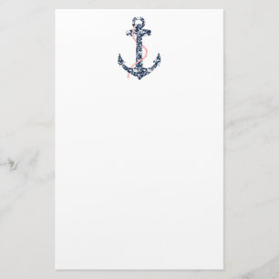 Rosa Anchor Beach Wedding Brevpapper