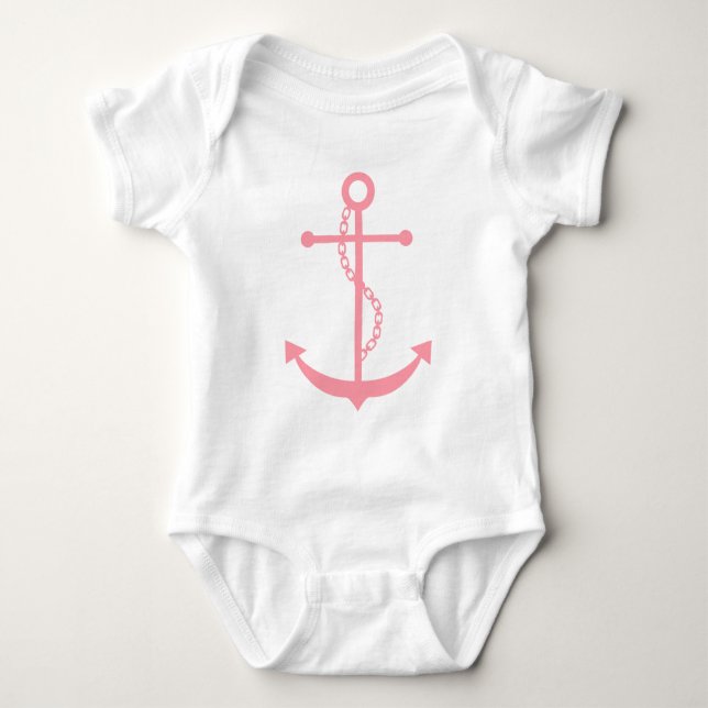 Rosa Anchor Tee (Framsida)