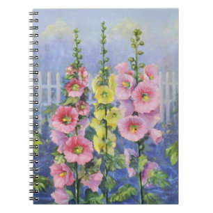 Rosa and Gult Hollyhock by Cargill, 1937 Anteckningsbok