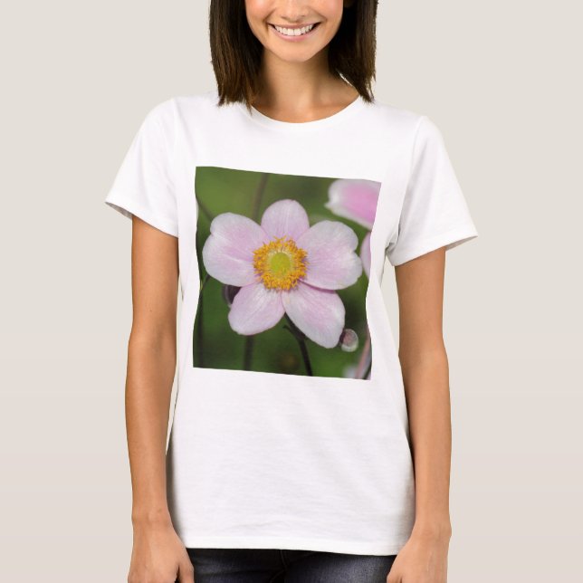 Rosa Anemone T-shirt (Framsida)