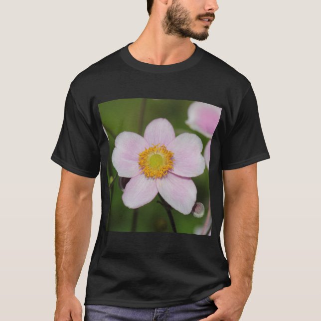Rosa Anemone Tee Shirt (Framsida)