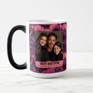 Rosa Anemoner Tryck Pappa Son Foto Magisk Mugg