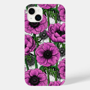 Rosa anemonträdgård