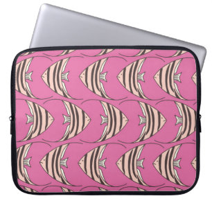 Rosa Angel Fish Laptop sleeve