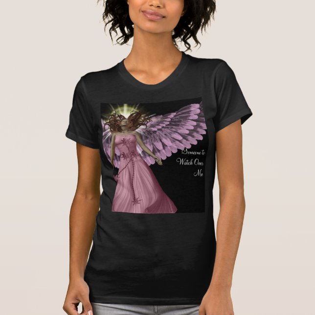 Rosa ängel t-shirt (Framsida)