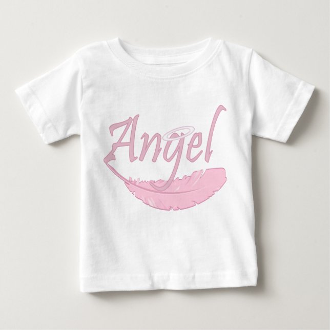 Rosa Angel T-shirt (Framsida)