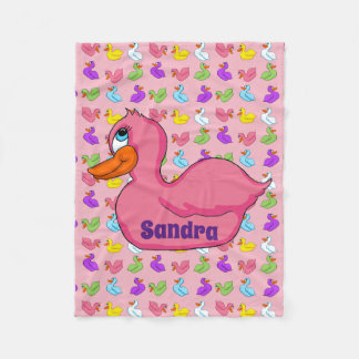 Rosa Anka Fleece Blanket
