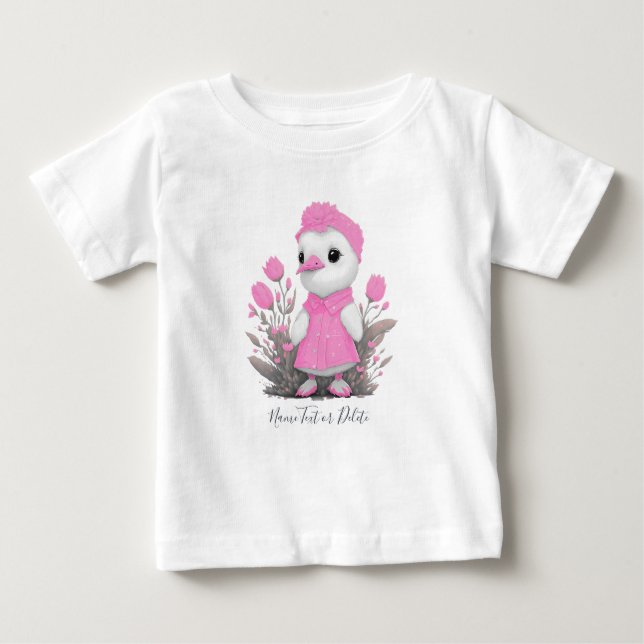Rosa ankung T-shirt (Framsida)