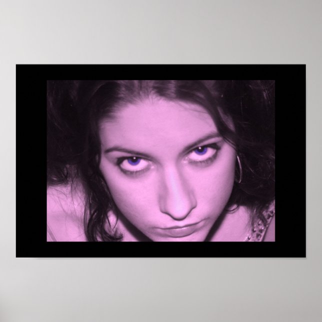 rosa ansikte poster (Framsidan)