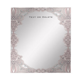 Rosa Anteckningsblock för prydnadsdjur