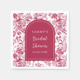 Rosa Antique Chinoiserie Möhippa Pappersservett