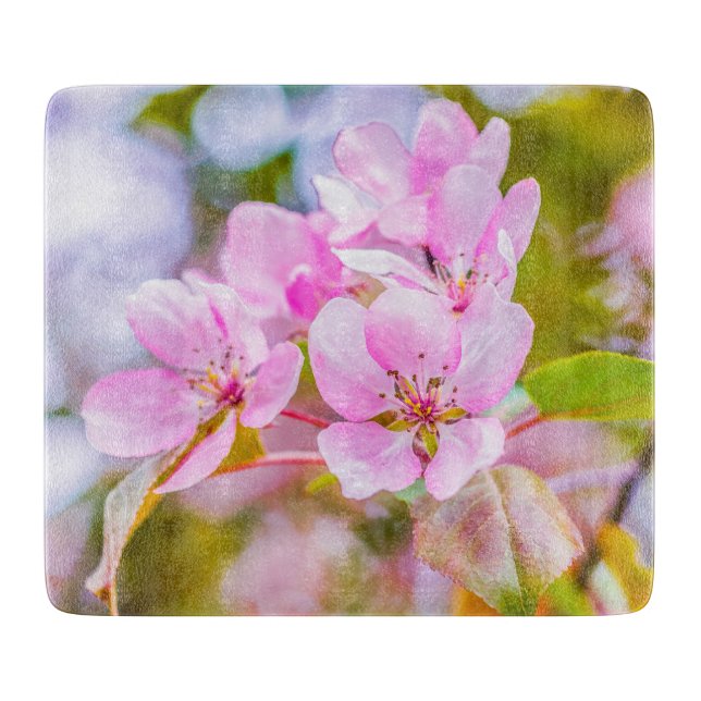 Rosa äppelblom (Framsidan)