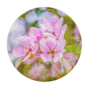 Rosa Apple-Blommar