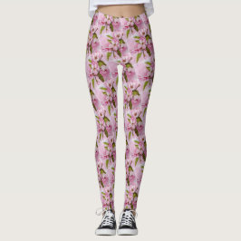 ROSA APPLE BLOMMAR BLOMMIGT LEGGINGS